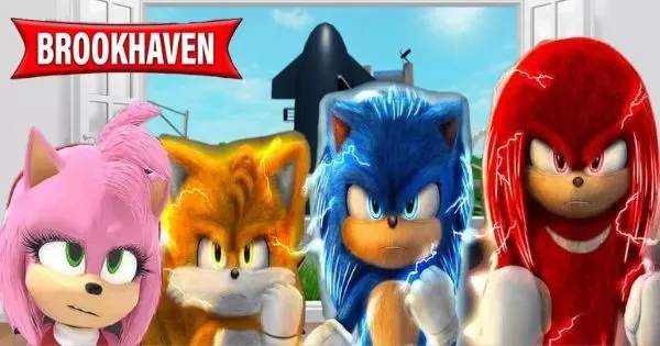 Just Survive As Sonic In Roblox Brookhaven RP And Get A Strong Power In Real Life